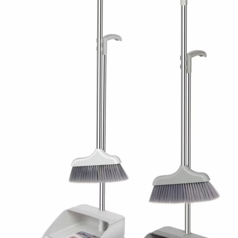 博凯簸箕扫把套装昊圣笤帚撮子软毛家用扫地帚不粘头发畚斗垃圾铲