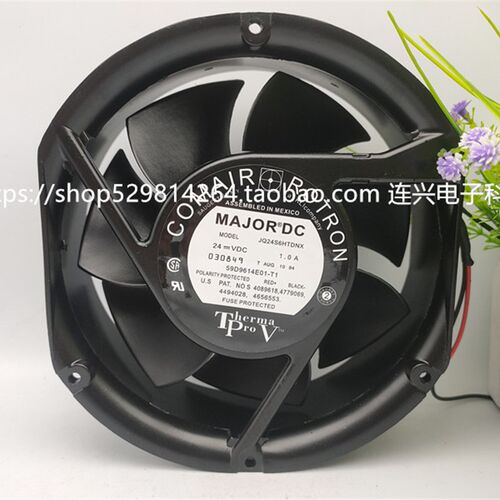 原装康姆罗顿JQ24BOVX/PQ24BOX/PQ24S6HTDNX 24V 17cm 散热风扇