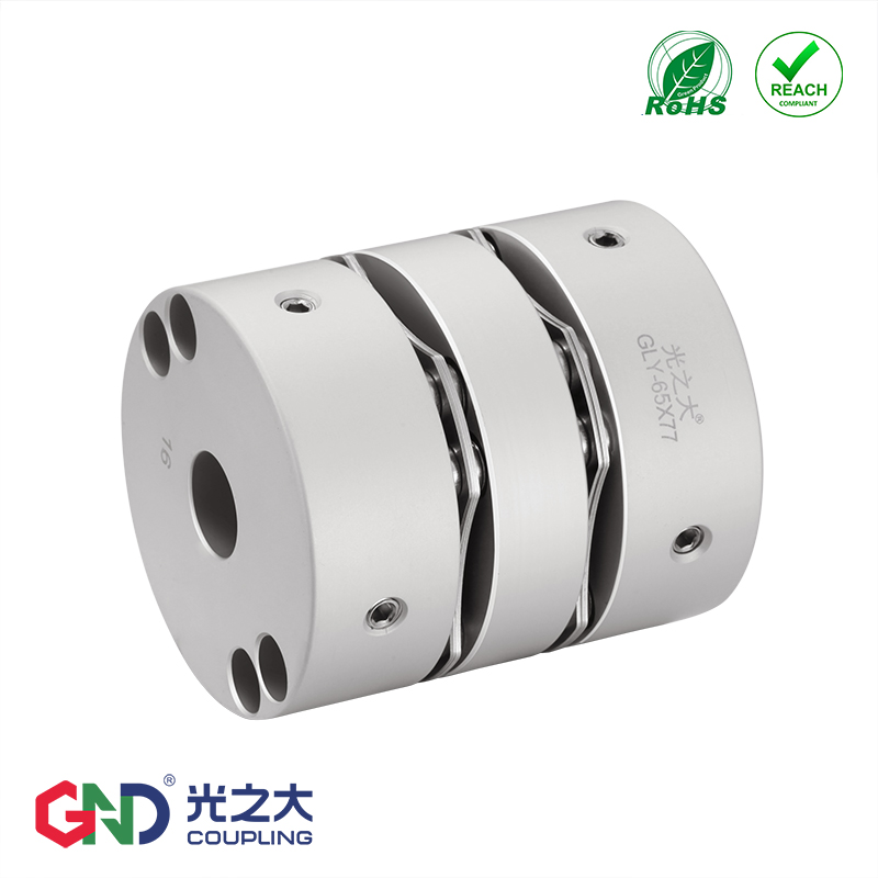 光之大传动GLY 8螺丝高刚性双膜片联轴器大扭矩马达丝杆GND连轴器