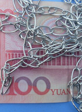 1.2mm毫米 铁镀锌灯链 条镀锌链条铁链条小链条铁链子铁环装饰链