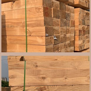 广东加工厂定做各种规格重型机械设备枕木垫木 建筑木跳板木模板