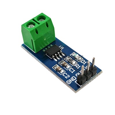 5A量程 ACS712模块 ACS712ELCTR-05A 电流传感器模块