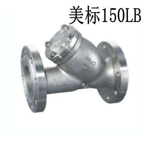 304不锈钢美标Y型法兰过滤器GL41W-150LB管道式过滤阀门DN15DN100