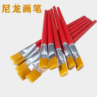 尼龙大号画笔尼龙刷漆刷漆画材料大漆工具漆画笔漆器刷