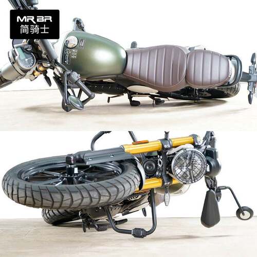 MRBR适配于 于凯旋scrambler400x护杠防摔杠speed竞技杠防护改装