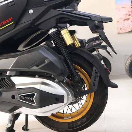 适用于隆鑫无极SR450X后挡泥加长挡泥板后盾后泥瓦挡水板无损改装