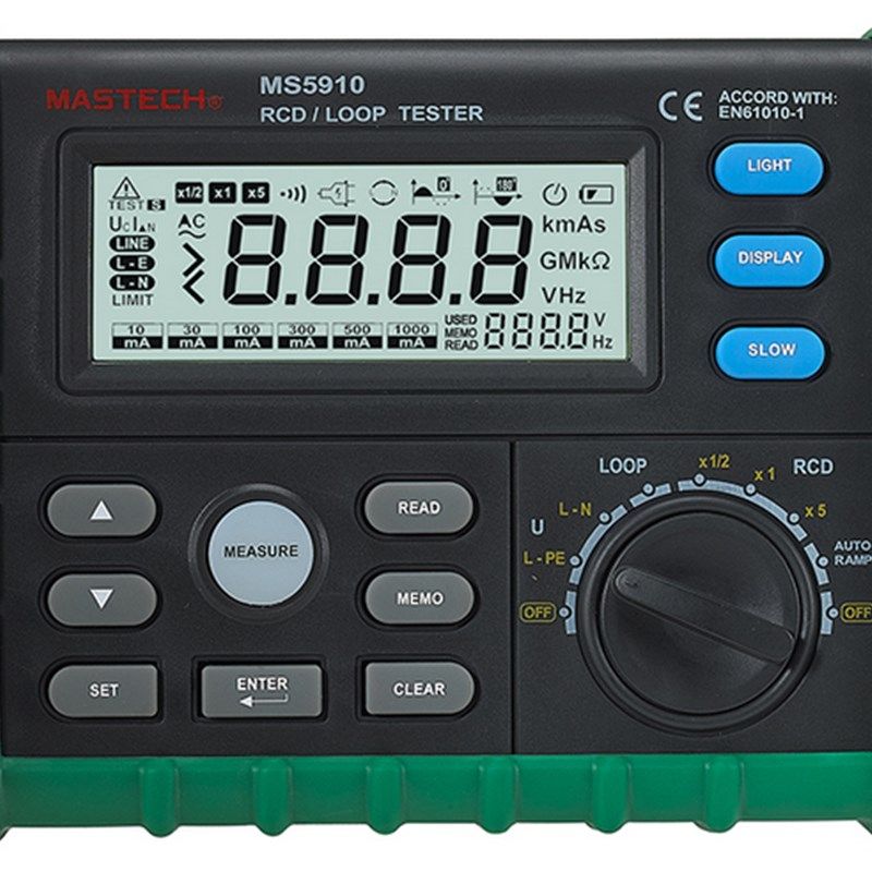 华仪漏电开关测试仪/环路电阻测试仪MS5910