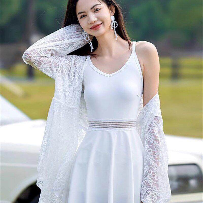 连体泳衣女仙新气套装微胖遮肚显瘦仙女泡温泉保zR1YzwkJ风款守泳