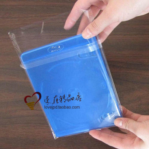 PVC热缩袋38*45硬质感包装膜收缩袋/吸塑袋塑封膜袋100只热收缩膜