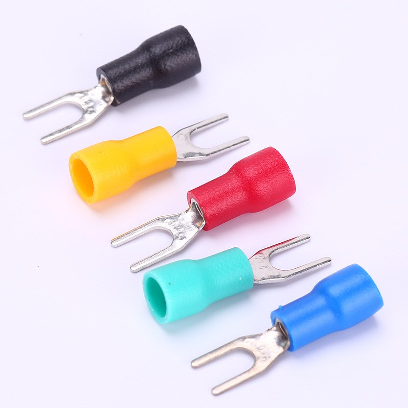 接线端子SV1.25-4s叉型端子U型端子冷压端子绝缘端子线鼻子SV2-4