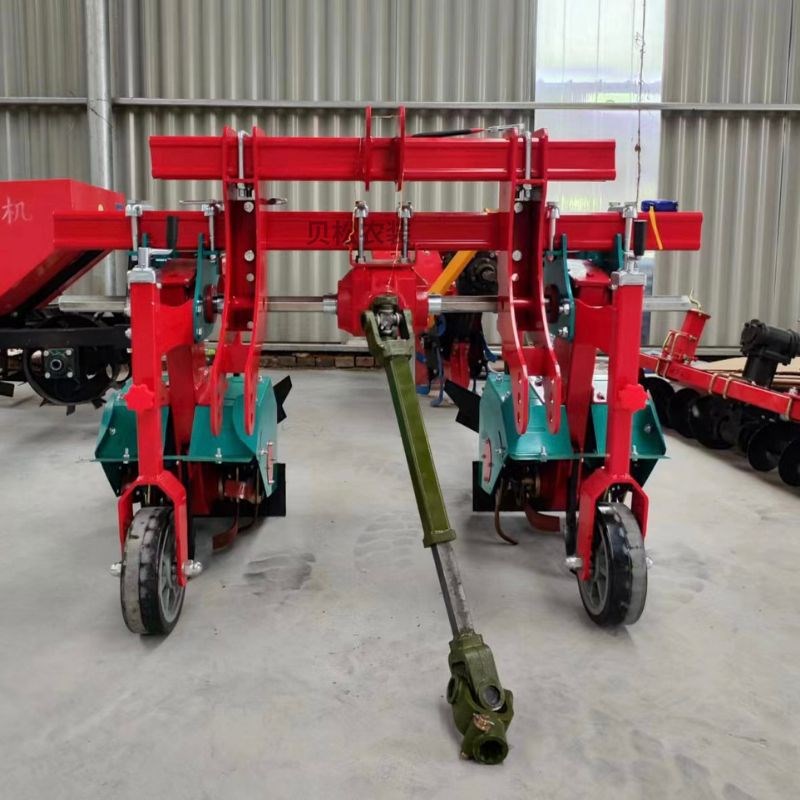 新款中耕除草机四轮车配套培土机微耕机菜地辣椒地玉米地农用机械