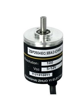 卓一光电旋转编码器ZSP2504EC外径25轴径04替代欧母笼型E6A2-CW5C