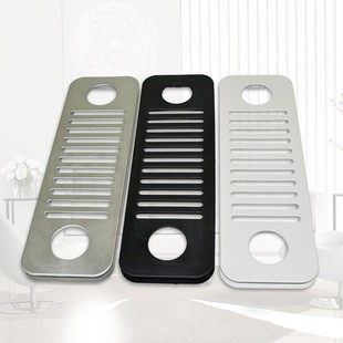 电脑主机箱塑料透气孔穿线孔办公桌通气排气孔嵌入式散热网装饰盖