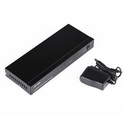 迈拓维矩DVI1进4出分配器4口24+1/+5一分四高清数字分支器MT-DV4H