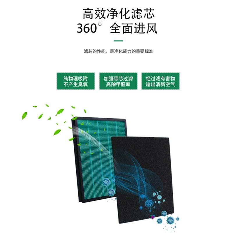 适用于Coway熊津AP-1009CH空气净化过滤器滤网AP-1008DH 滤芯配件