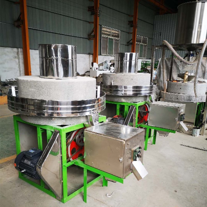 适合农产品用豆浆石磨机米浆石磨供应新款电动石磨浆机