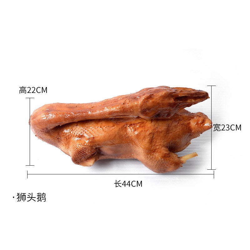 仿真烧鹅模型广式烧鹅仿真食物模型狮头鹅广式卤鹅道具橱窗展示