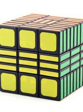 智力乐园路障三代魔方黑色 黑底路障三代异形益智魔方 抗压魔方