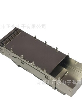 全新原装 U95-T1Y1-100A Ultra Port QSFP+1x1 cage HS I/O连接器