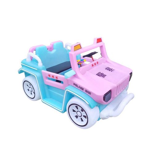 广场儿童电动游乐车室内户外新款发光碰碰车双人夜市摆摊生意项目