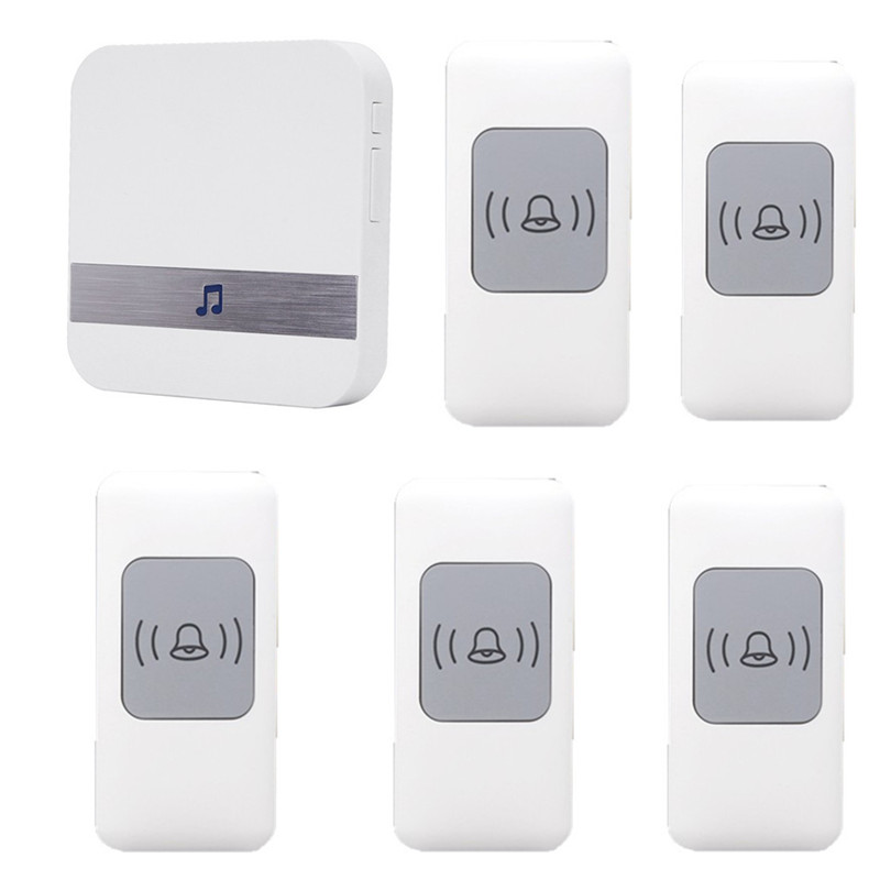 五/六拖一远距离无线门铃可区分铃声 酒店宾馆休闲会所电子呼叫器