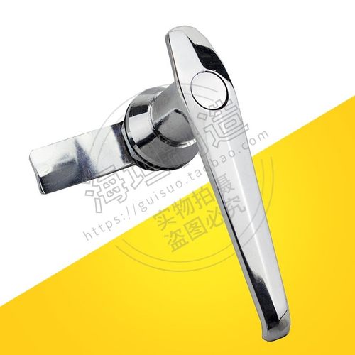 加厚加强型通讯柜门把手MS304-2电柜门锁镀铬工具箱配电柜把手锁