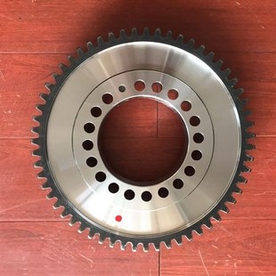 9机械胶轮式 齿轮挖掘机 夹木器转盘配件 新源XINYUAN65 原装