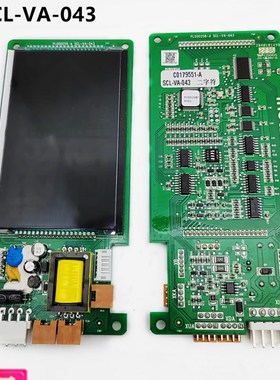 运良家电梯外呼板外召唤板SCL-VA-043液晶显示板二字符c0179551-A