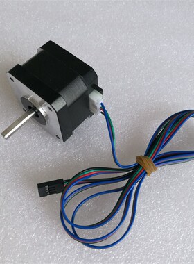 Nema17 42微型电机 2相4线 机身长34mm 3D打印机 42步进电机 0.4A