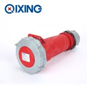 440VIP67 4孔32A三相四线公母插头3H QX2177冷藏集装 箱工业连接器