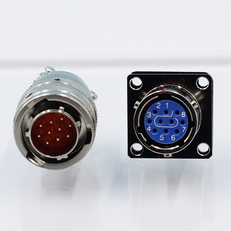 Y11X系列10芯连接器Y11X-1210TJ2 Y11X-1210ZK10 航空接插件
