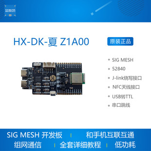 红旭无线 Z1A00 开发板 夏 52840 蓝牙开发板 BLE MESH SIG