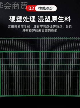 JRS铁路防0护栅栏8018002铁型河道隔离水泥立柱栅围栏路护栏网