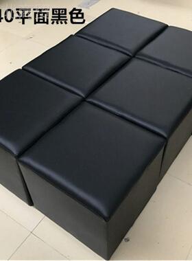 白会展活动面包凳皮凳方凳沙色发土司凳矮礼凳小方墩婚凳车展ICU