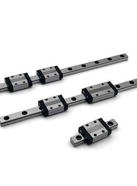 不锈钢微型直线导轨SEBS/LWL MGN5 7 9 12 15B C音圈直线电机滑台