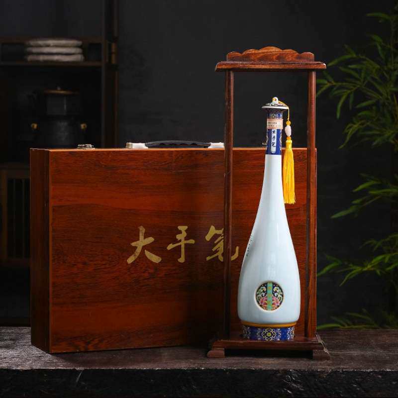 现货景德镇陶瓷酒瓶 3斤装 大手笔 散装空酒坛子创意酒壶艺术酒坛