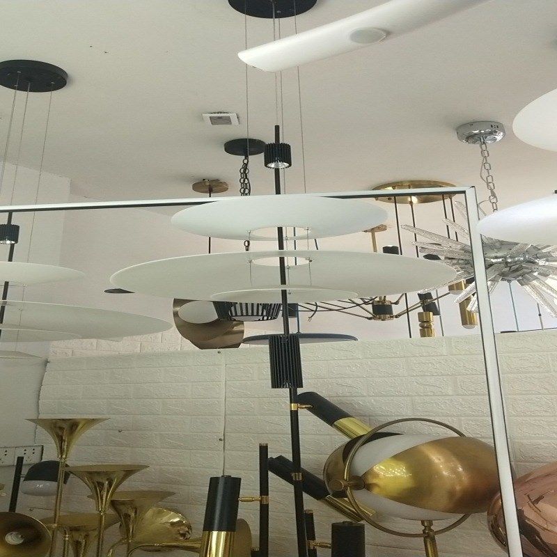 餐厅吊灯现代简约创意个性飞碟装饰设计师吊灯卧室饭厅餐桌吧台灯,家装灯饰光源,客厅吊灯,淘宝优惠券,粉丝福利购,淘宝优惠卷