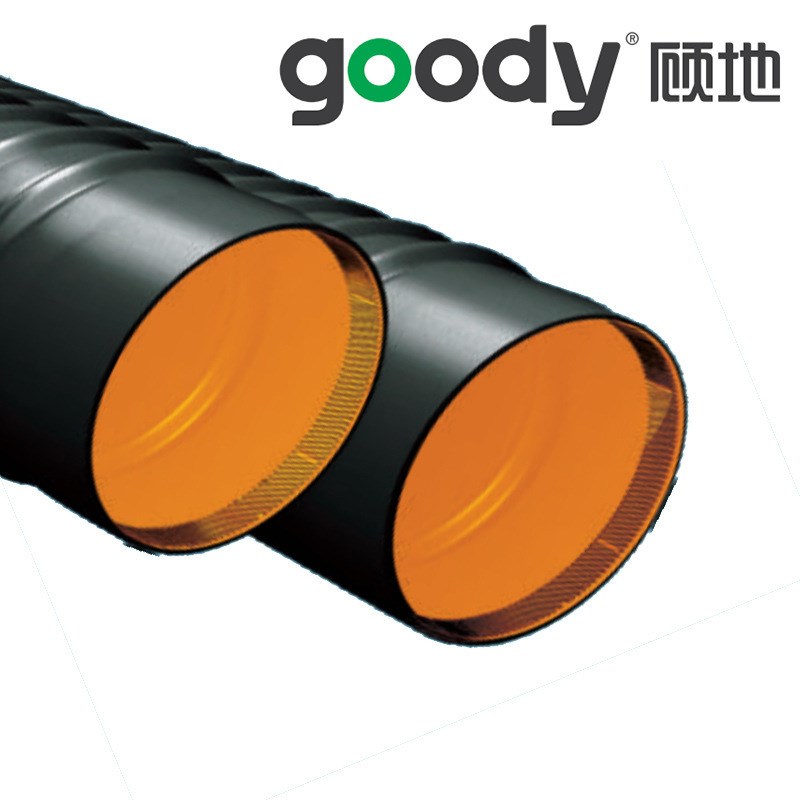 顾地HDPE钢带增强聚乙烯螺旋波纹管电熔承插连接G-MRP多规格SN16