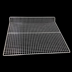 304 316烘干网片蛋糕面包冷却晾晒用弯形方孔网片烧烤烘干摆肉架