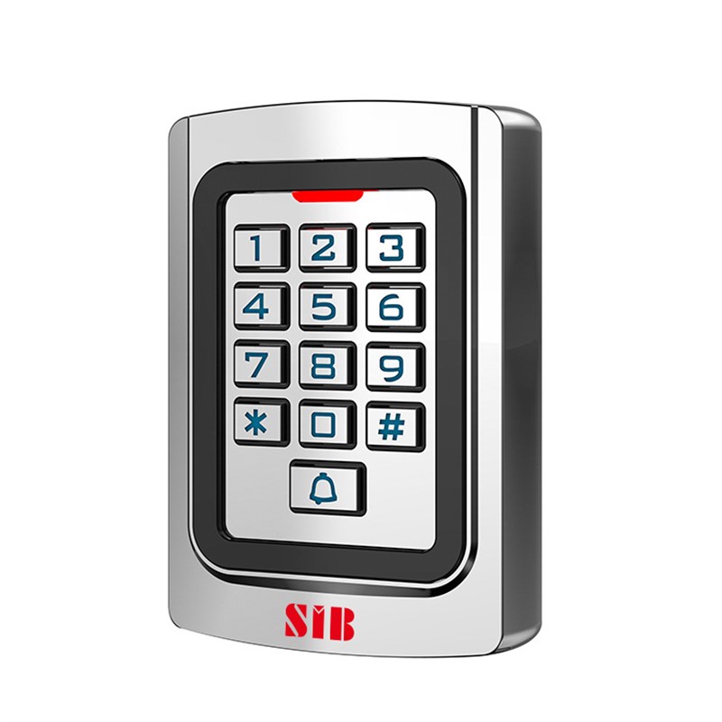 金属门禁机一体机金属防水门禁手机远程门禁世博伟业密码读卡器
