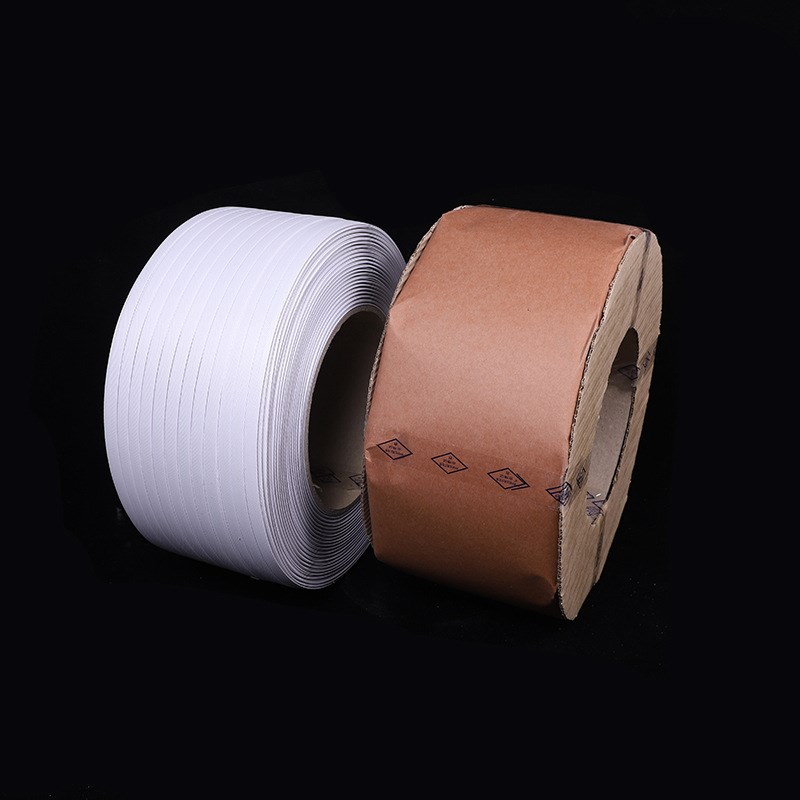 【热销】机用打包带 PP机用打包带 PP半自动打包带 白色机用带