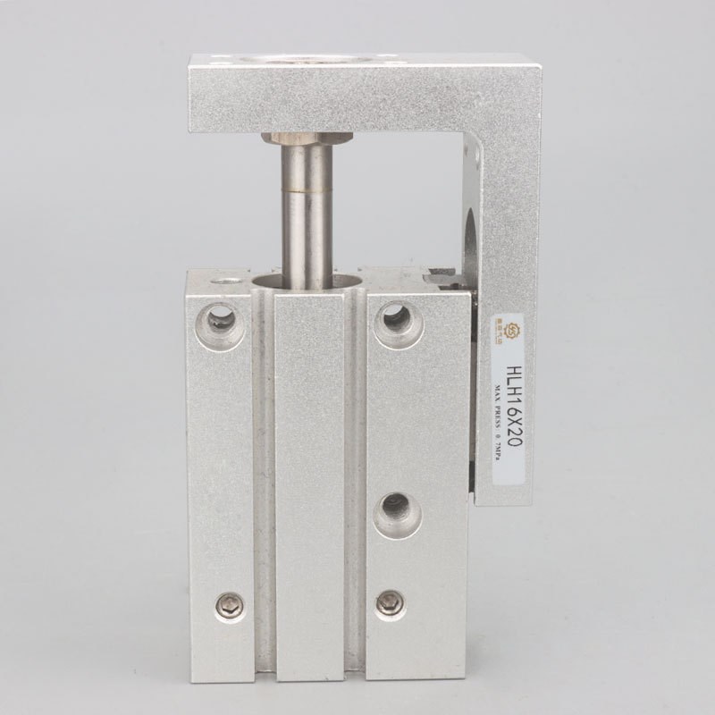 亚德客型精密滑台导轨气缸HLH16X5X10X15X20X25X30X40X50X60