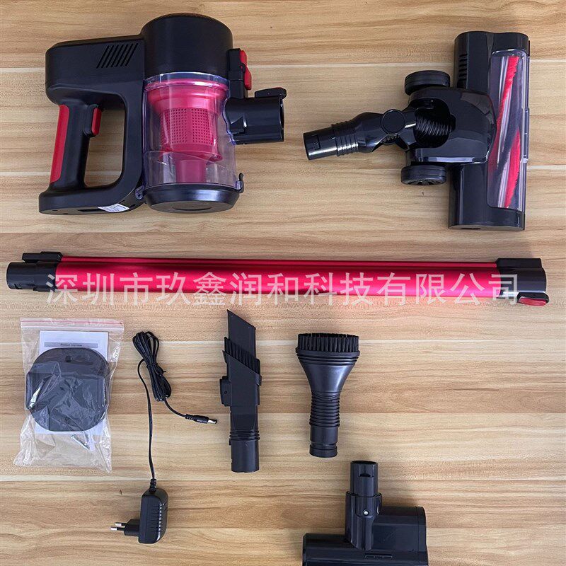 跨境吸尘器家用电机无刷大吸力立式无线除尘吸拖一体强力一件起批