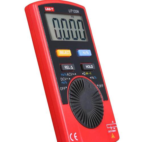 优利德UT120A/UT120B/UT120C卡片式数字万用表袖珍迷你数显多用表