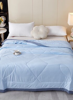 彼加.曼BGM-B2306 超柔水洗棉蚕宝被 夏凉被 180*220被子水洗彩棉