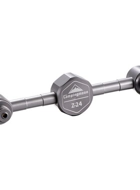 CAMPINGMOON铝合金一转二转接头气罐转接器户外汽灯炉头转接器Z24