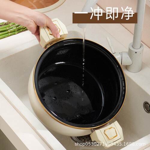 家用搪瓷煮锅不粘锅双耳压力煲汤炖肉锅珐琅微压锅汤锅炖锅两用
