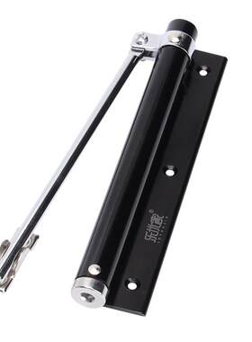 乐优家闭门器家用简易轻型液压缓冲自动回弹关门器弹簧闭合器
