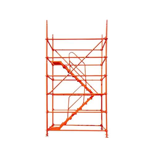 厂家供应桥梁安全施工爬梯 梯笼盖梁平台 建筑梯笼护网安全梯笼