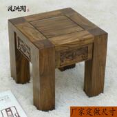 仿古老榆木换鞋 包邮 凳茶几实木坐凳客厅茶凳沙发凳创意简约小凳子